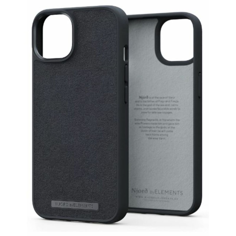 Protection pour téléphone portable Njord Byelements Iphone 14 Noir