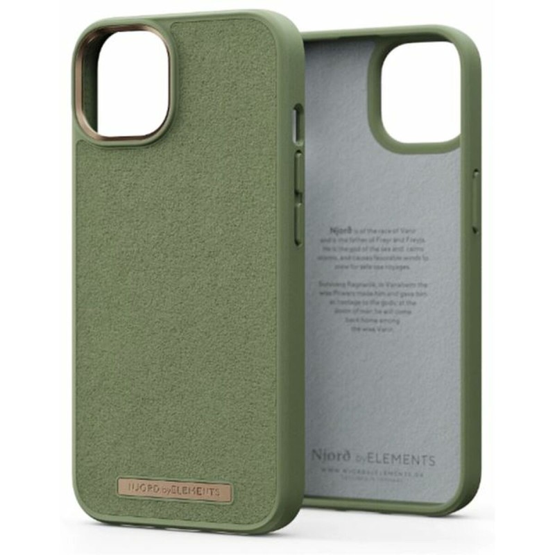 Protection pour téléphone portable Njord Byelements Iphone 14 Olive