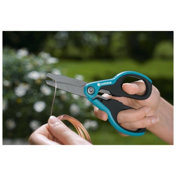 GARDENA Ciseaux coupe-tout SnipSnap – Lame 70mm – Lames franches a