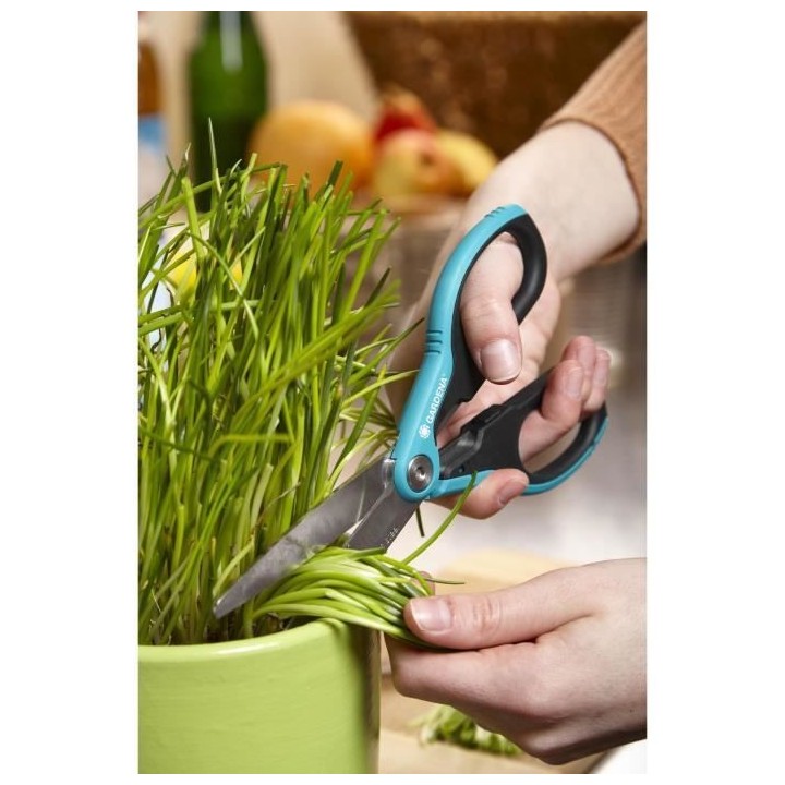 GARDENA Ciseaux coupe-tout SnipSnap – Taille XL – Lames franches a