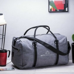 Sac de Voyage avec USB et Bandoulière XXL Ladder 146043 Gris (25 Unités)