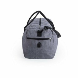 Sac de Voyage avec USB et Bandoulière XXL Ladder 146043 Gris (25 Unités)