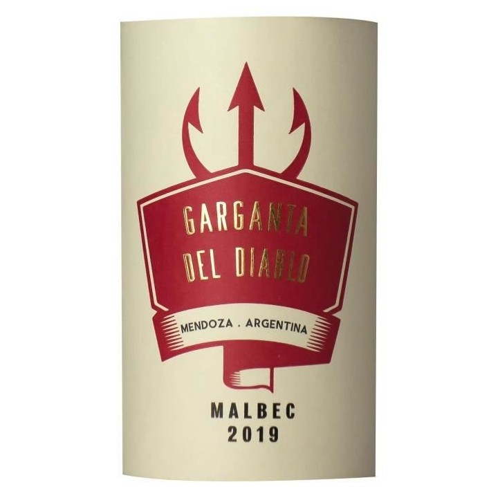 Garganta del Diablo 2019 Malbec - Vin rouge d'Argentine