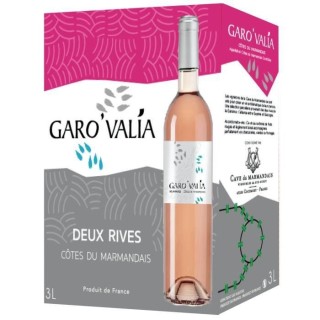 Bag in Box Garovalia Deux Rives Côtes du Marmandais - Vin rosé du Su