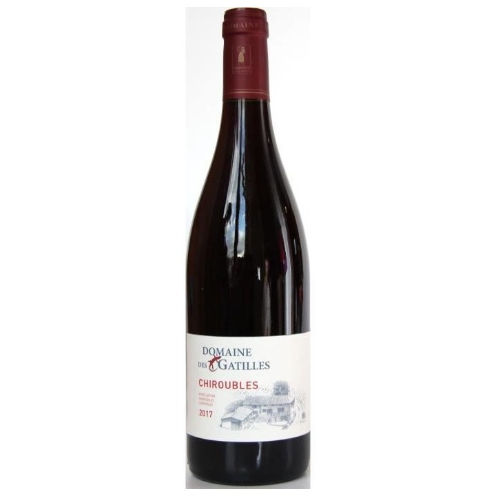 Domaine des Gatilles 2017 Chirouble - Vin rouge de la Vallée de du Rh