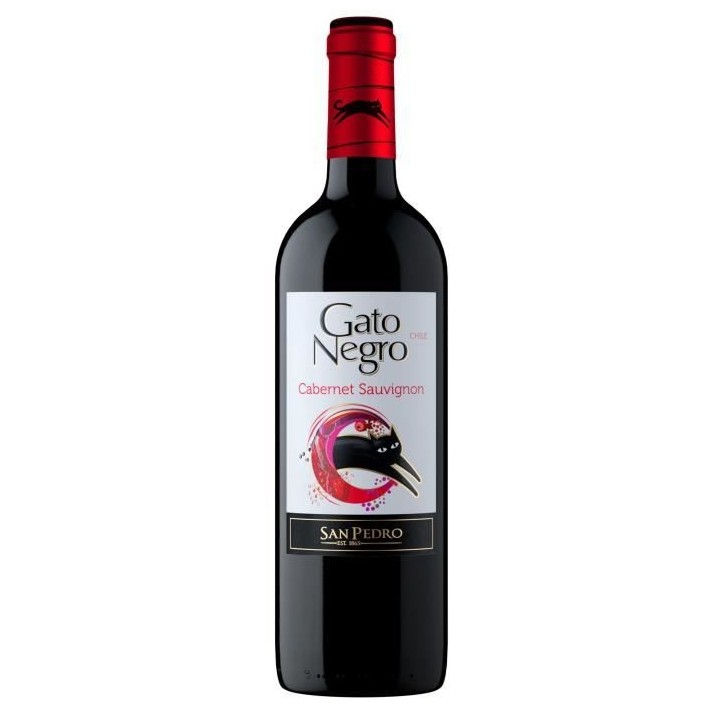 Gato Negro Cabernet Sauvignon Vin rouge du Chili