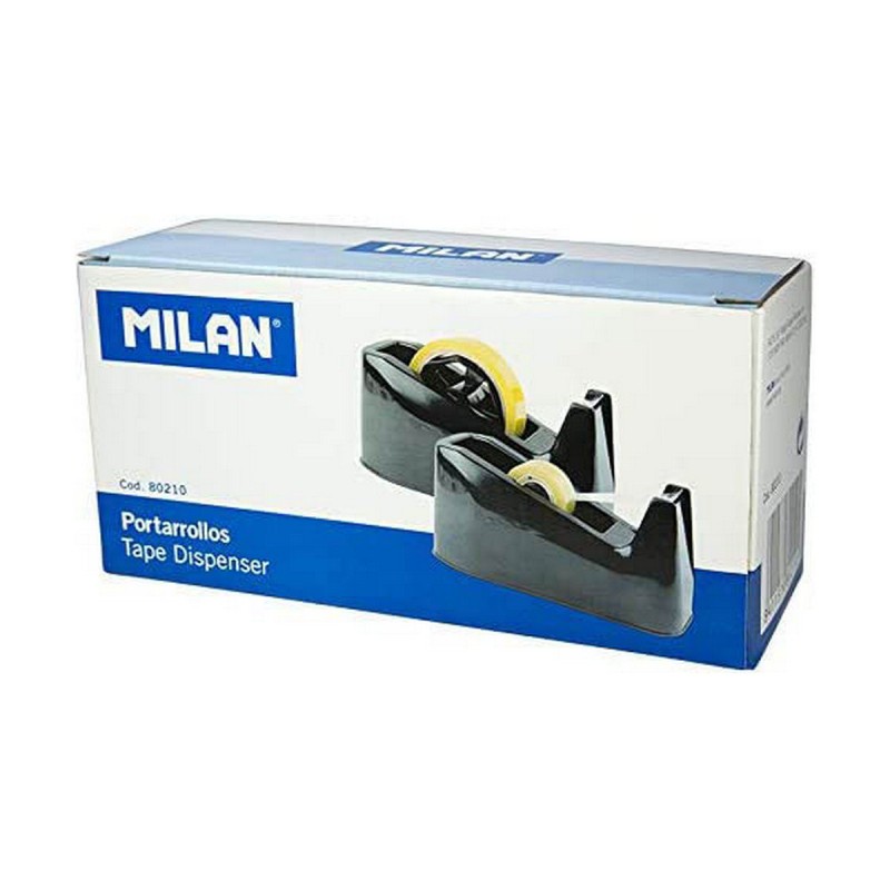 Dévidoir Milan Adaptateur Double 33-66 m Noir PVC