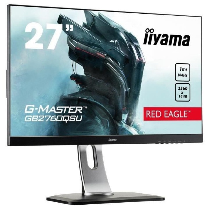 Ecran ordinateur - iiYAMA G-Master™ Red Eagle GB2760QSU-B1 - 27 - WQ