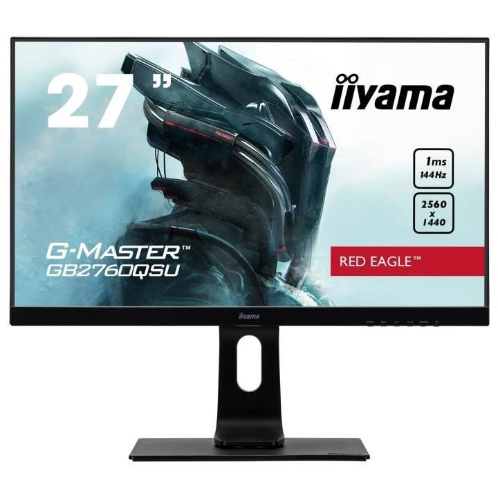 Ecran ordinateur - iiYAMA G-Master™ Red Eagle GB2760QSU-B1 - 27 - WQ