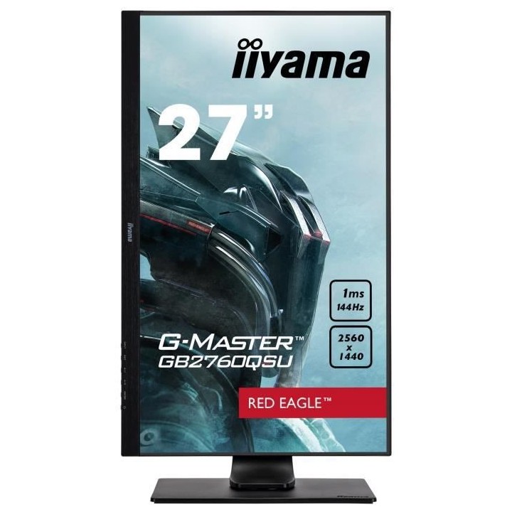 Ecran ordinateur - iiYAMA G-Master™ Red Eagle GB2760QSU-B1 - 27 - WQ
