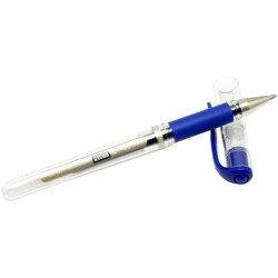 Biros à encre liquide Uni-Ball Signo Broad UM-153 W Bleu 12 Unités