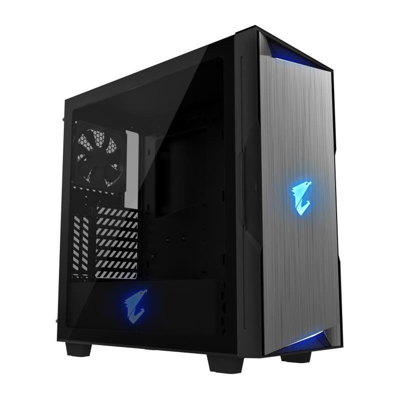 GIGABYTE BOITIER PC AORUS GP-AC300G - Noir - Verre trempé - Format ATX (GB-AC300G)