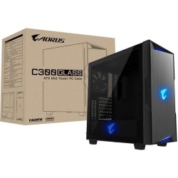 GIGABYTE BOITIER PC AORUS GP-AC300G - Noir - Verre trempé - Format ATX (GB-AC300G)