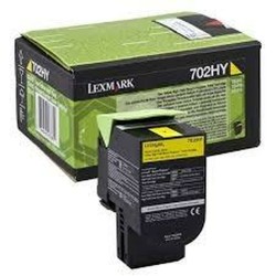 Toner Lexmark 702HY R Jaune...