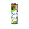 Crayons de couleur GIOTTO Mega Argenté Doré 24 Pièces