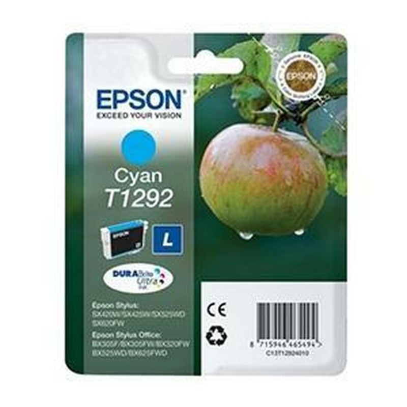 Cartouche d'encre originale Epson T1292 Cyan