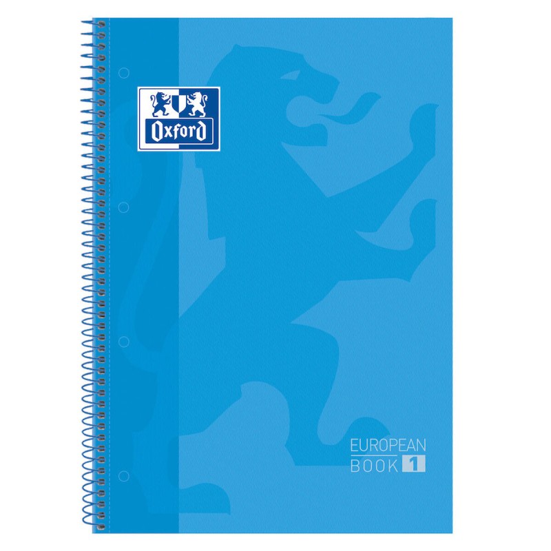 Cahier Oxford European Book Turquoise A4 5 Unités