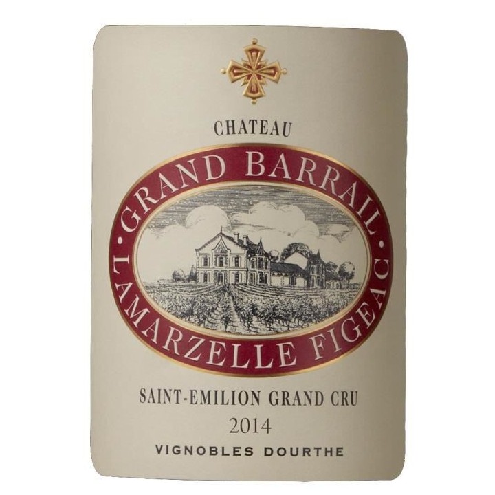 Château Grand Barrail Lamarzelle Figeac Saint-Emilion Grand Cru 2014