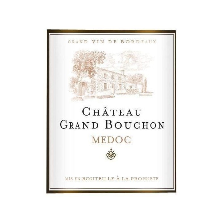 Château Grand Bouchon 2016 Médoc - Vin rouge de Bordeaux