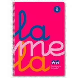 Cahier Lamela Fluor Rose A4...