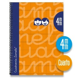 Cahier Lamela Orange 5 Unités quarto