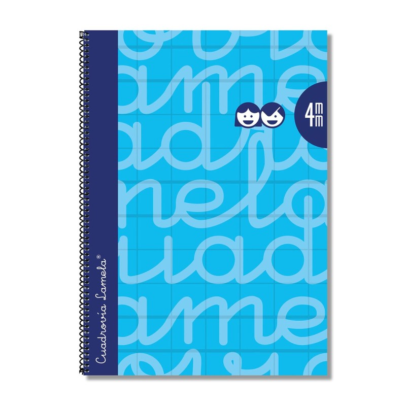 Cahier Lamela Bleu 5 Unités quarto