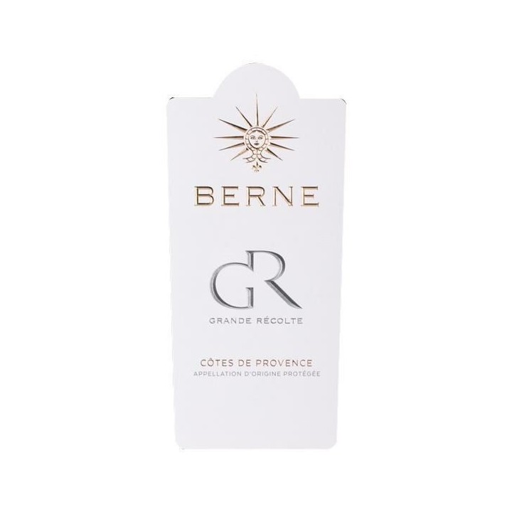 Berne Grande Récolte 2018 Côtes de Provence - Vin rouge de Provence