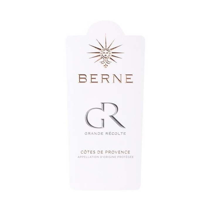Berne Grande Récolte 2021 Côtes de Provence - Vin rosé de Provence