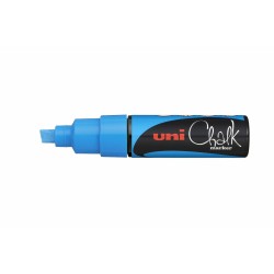 marqueur craie liquide Uni-Ball PWE-8K Bleu clair 6 Unités