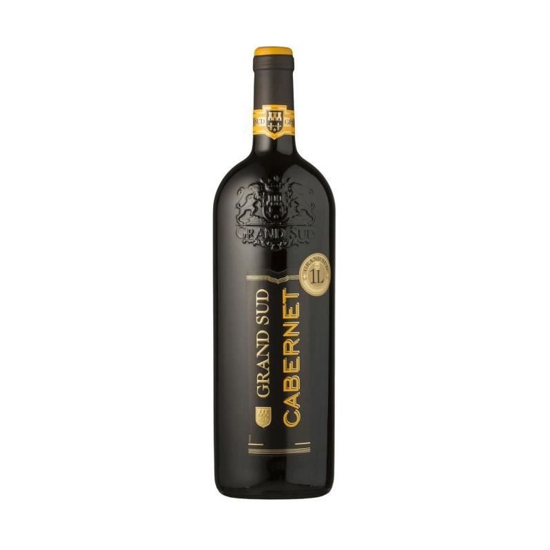 Grand Sud Cabernet IGP Pays d'Oc - Vin rouge du Languedoc Roussillon - 1L