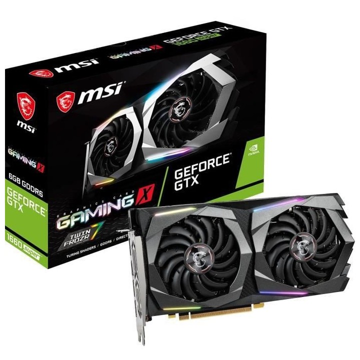 MSI Carte graphique GTX 1660 SUPER Gaming X