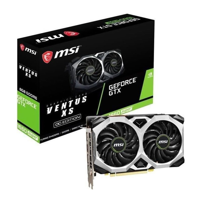 Carte graphique MSI GeForce GTX 1660 SUPER VENTUS XS OC