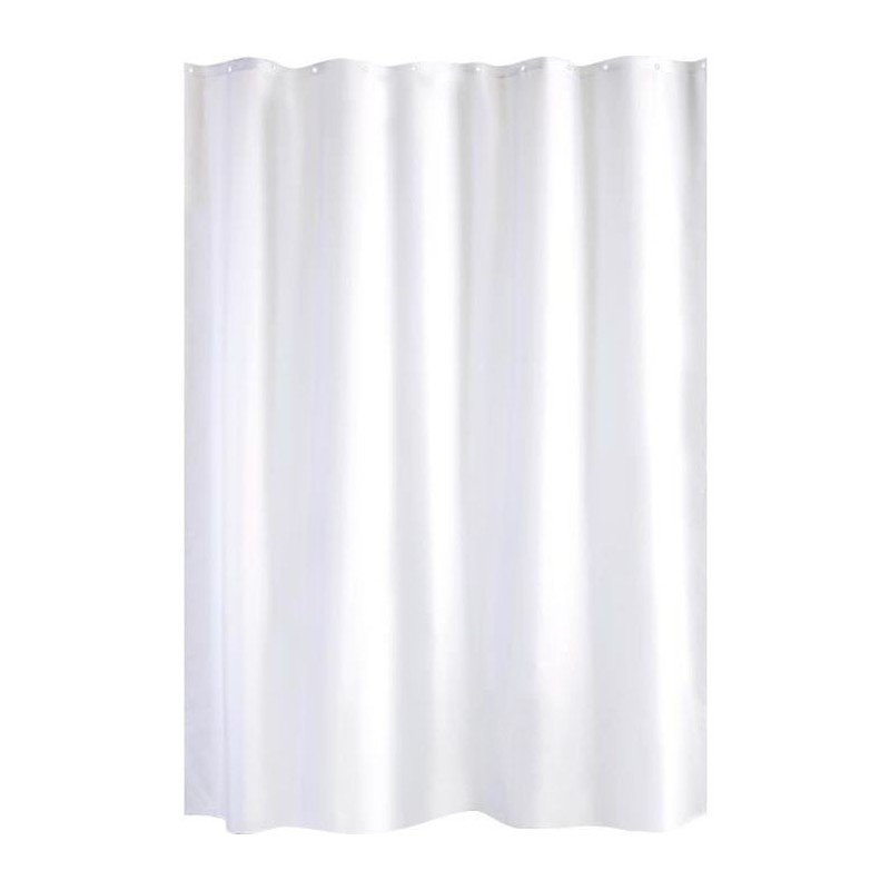 GELCO Rideau de douche Trendy 180 x 200 cm blanc