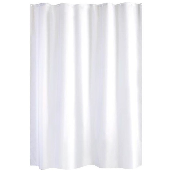 GELCO Rideau de douche Trendy 180 x 200 cm blanc