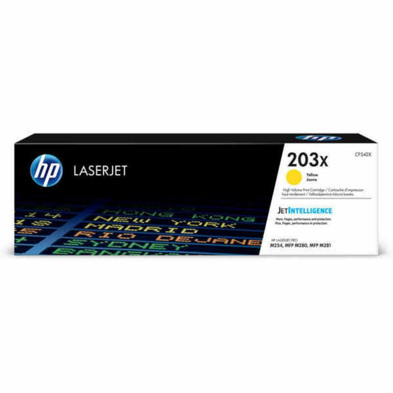 Toner original HP CF542X Jaune