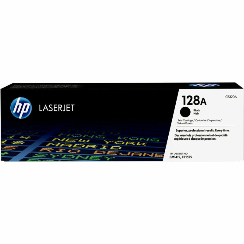 Toner original HP CE320A Noir