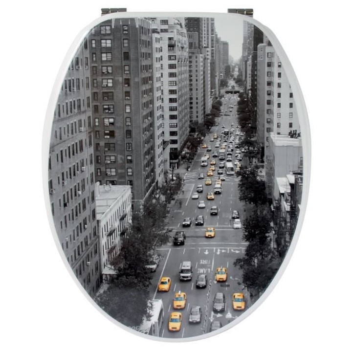 GELCO Abattant WC Taxi gris