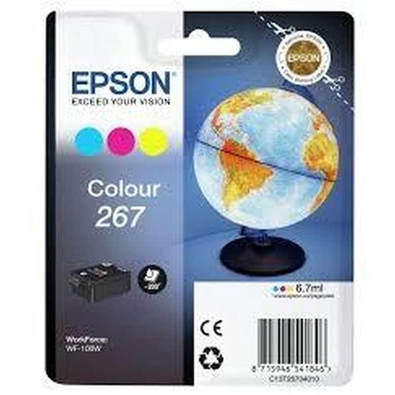 Cartouche d'encre originale Epson 267 WF-100W Tricolore