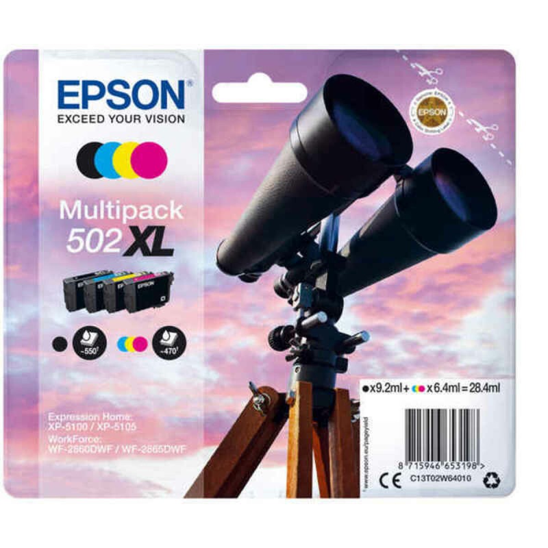 Cartouche d'encre originale Epson 502XL Multicouleur