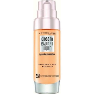 Fond de teint éclat & soin hydratant 12h Dream Radiant Liquid MAYBELL