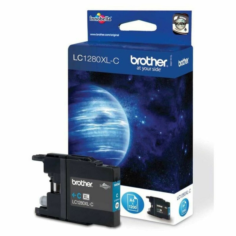 Cartouche d'encre originale Brother LC1280XLC Cyan