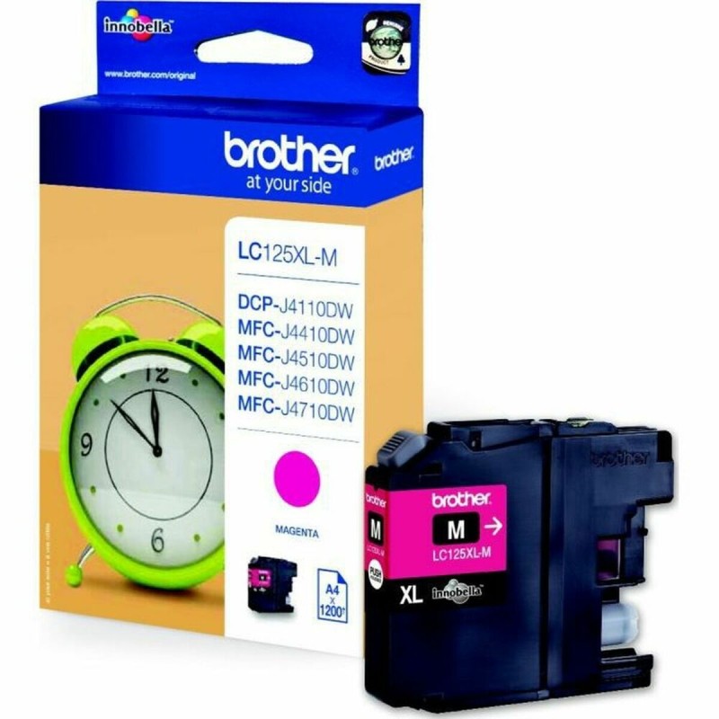 Cartouche d'encre originale Brother LC-125XLM Magenta