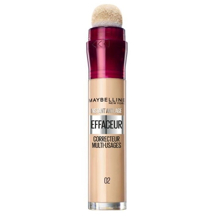 Correcteur MAYBELLINE NEW YORK Instant Anti-Âge L'Effaceur N°02 Beig