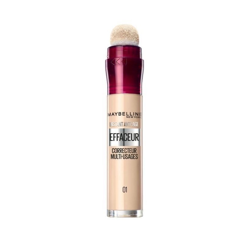 Anti-cernes Instant Anti-Age L'Effaceur MAYBELLINE NEW YORK - Enrichi en actifs anti-âge - 22 Beige Rosé