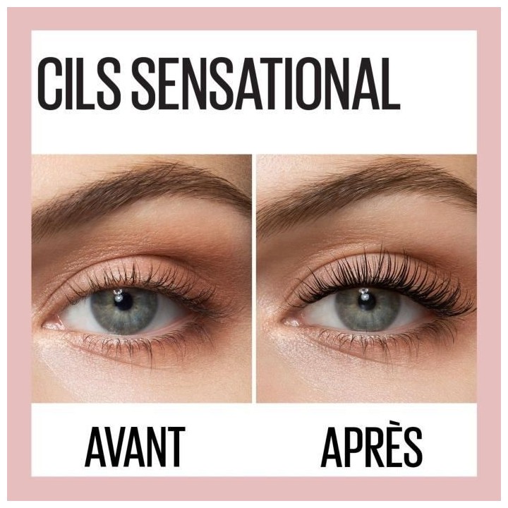 Mascara MAYBELLINE Very Black Cils Sensational