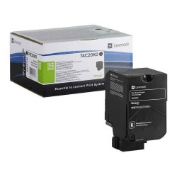 Toner Lexmark 74C20K0 Noir