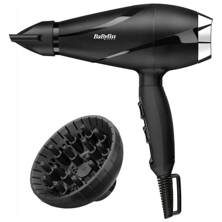 BaByliss 6713DE Seche-cheveux Moteur AC - 2200W - fonction ionique - c
