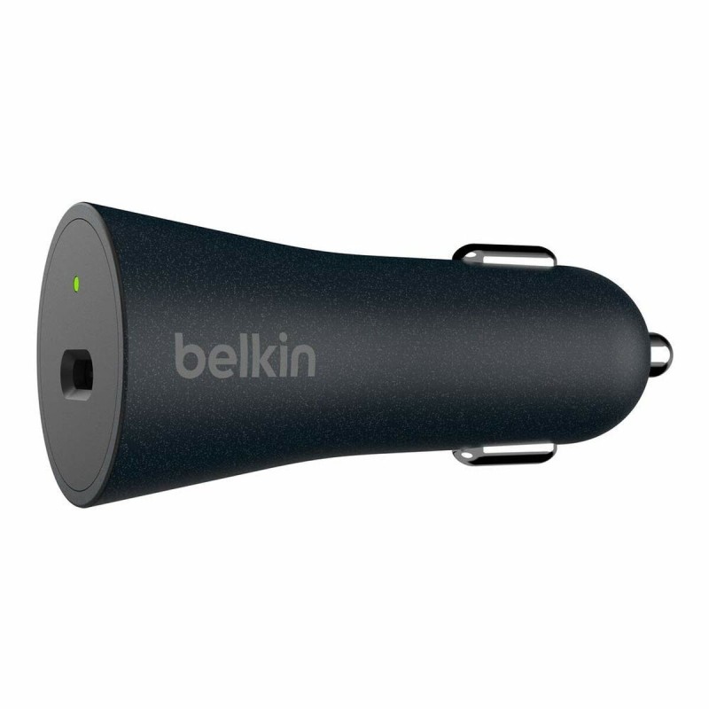 Chargeur de Voiture USB Universel + Câble USB C Belkin F7U076BT04-BLK 1,2 m