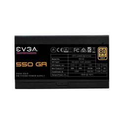 Bloc d’Alimentation Evga SuperNOVA 550 GA 550 W Modulaire 80 Plus Gold CE - RoHS