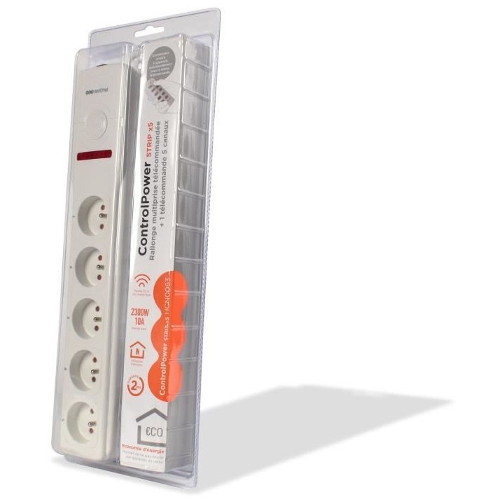 SCS Sentinel Rallonge Multiprise Télécommandée + télécommande - 3